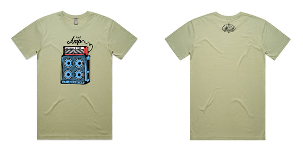 Future Friends Amp Cord T-Shirt - Pistachio