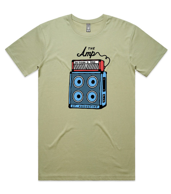 Future Friends Amp Cord T-Shirt - Pistachio