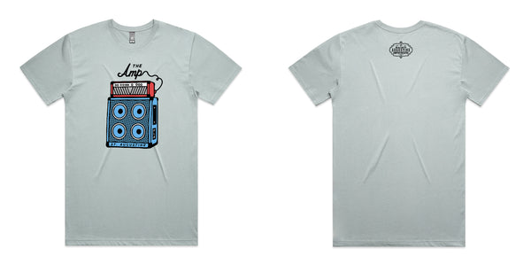 Future Friends Amp Cord T-Shirt - Smoke