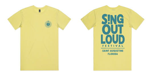 Sing Out Loud Festival T-Shirt - Lemonade