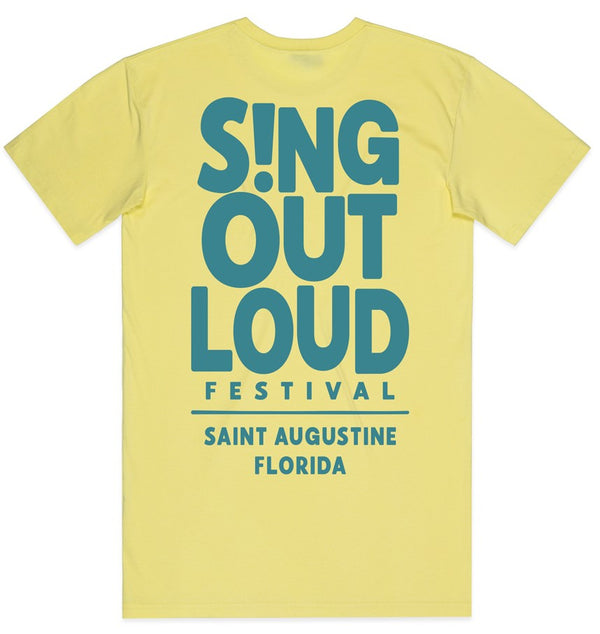 Sing Out Loud Festival T-Shirt - Lemonade