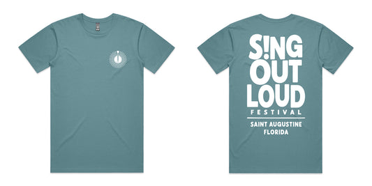 Sing Out Loud Festival T-Shirt - Slate