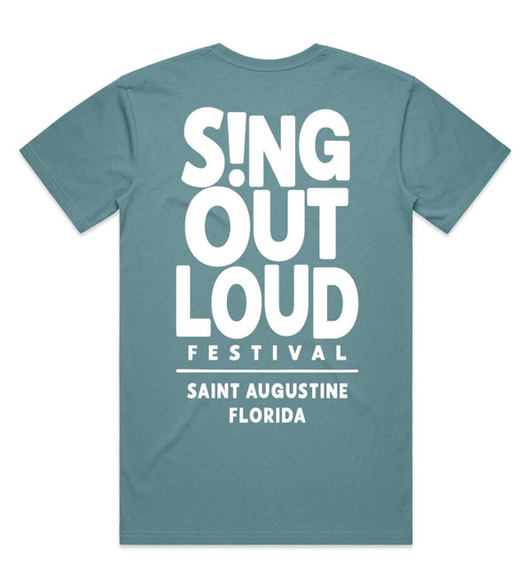 Sing Out Loud Festival T-Shirt - Slate