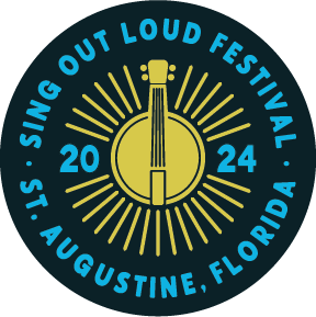 Sing Out Loud Festival Round Sticker