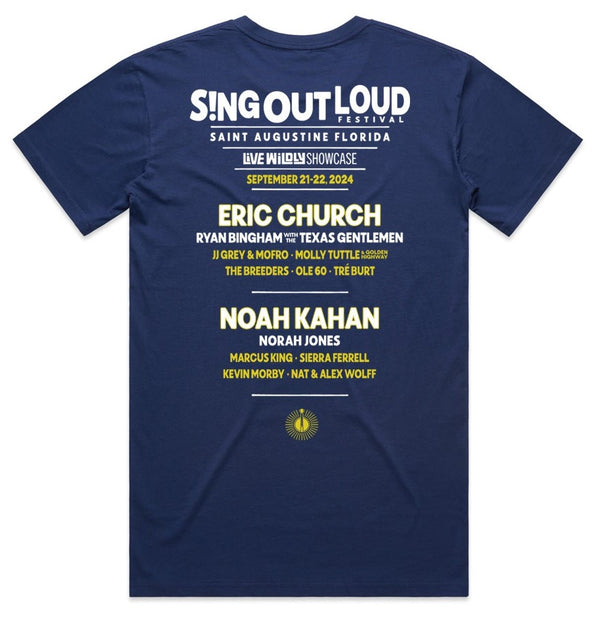 Sing Out Loud Line Up Tee '24 - 2 Colors