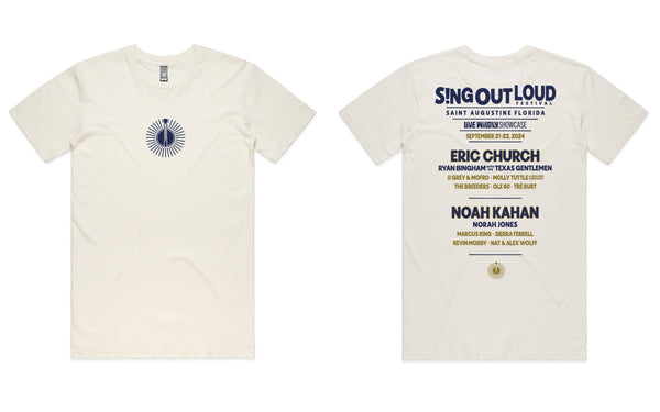 Sing Out Loud Line Up Tee '24 - 2 Colors