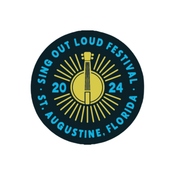 Sing Out Loud Festival Round Sticker